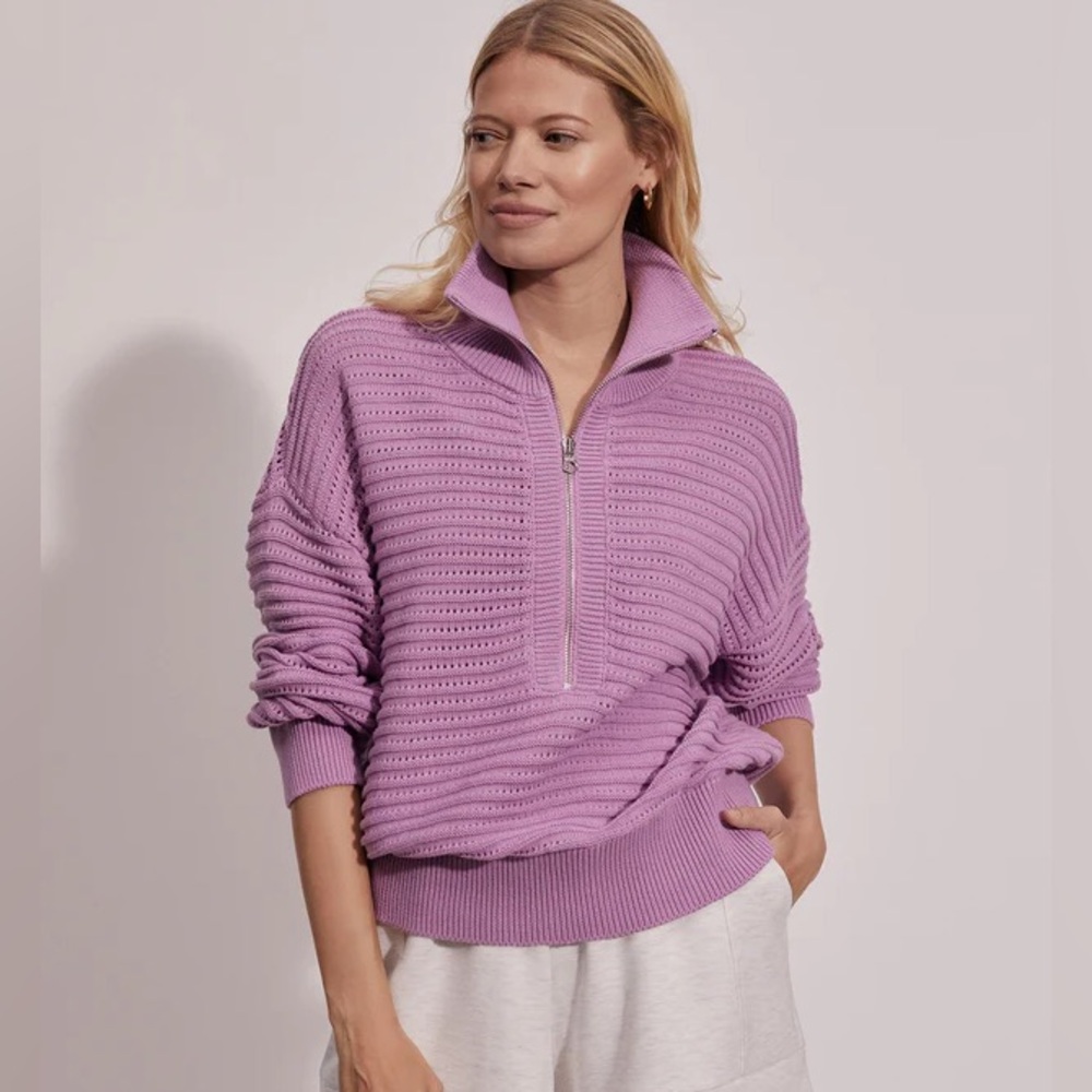 Varley Tara Pointlette Sweater